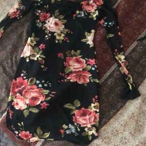 Flower print  dress